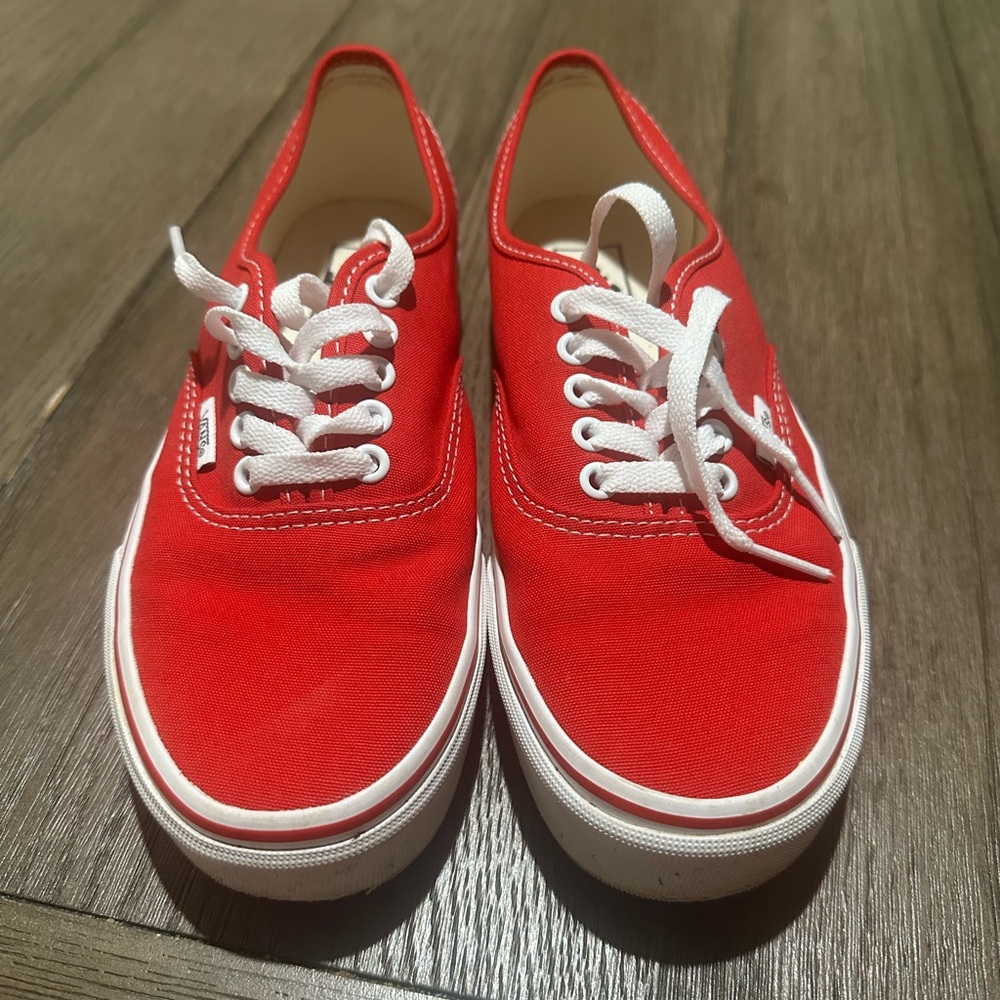 Men’s Red Vans